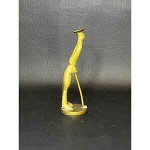 Golf Figurine Bronze Brass Male Golfer Statue ~ Possibly Hagenauer 1930's UNIQUE